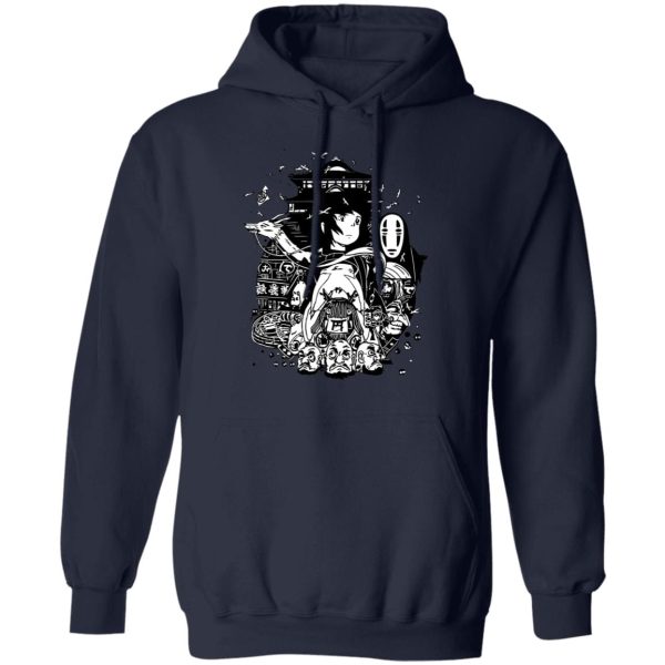 Miyazakis Spirited Away - Spirited Away Art Collection Hoodie Unisex-Apparel, Hoodie, Miyazakis Spirited Away, Spirited Away