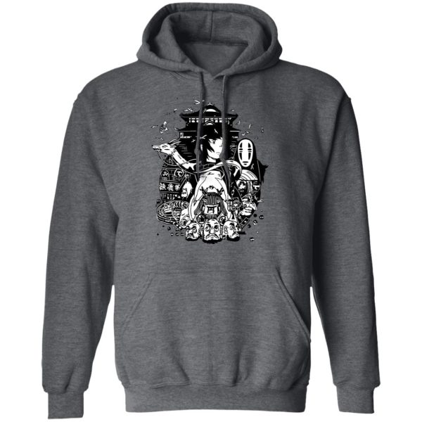 Miyazakis Spirited Away - Spirited Away Art Collection Hoodie Unisex-Apparel, Hoodie, Miyazakis Spirited Away, Spirited Away