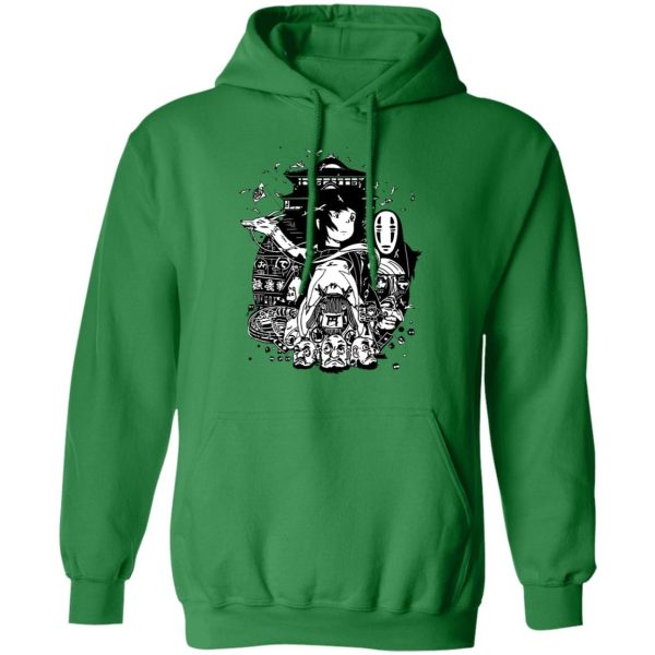 Miyazakis Spirited Away - Spirited Away Art Collection Hoodie Unisex-Apparel, Hoodie, Miyazakis Spirited Away, Spirited Away