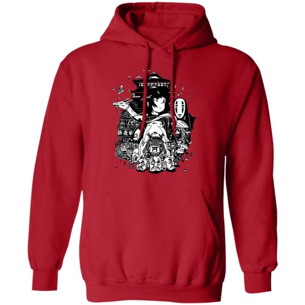 Miyazakis Spirited Away - Spirited Away Art Collection Hoodie Unisex-Apparel, Hoodie, Miyazakis Spirited Away, Spirited Away