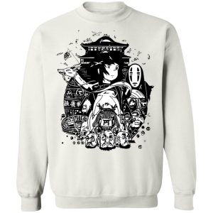 Spirited Away Theatre - Spirited Away Art Collection Sweatshirt Unisex-Apparel, Spirited Away, Spirited Away Theatre, Sweatshirt