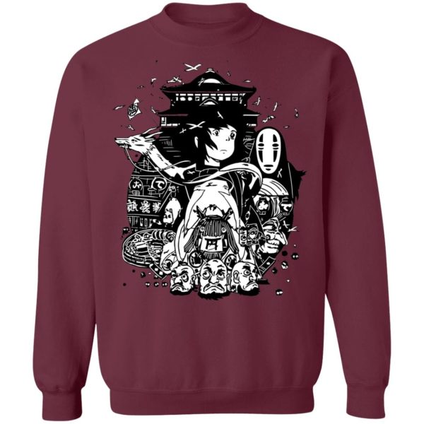 Spirited Away Theatre - Spirited Away Art Collection Sweatshirt Unisex-Apparel, Spirited Away, Spirited Away Theatre, Sweatshirt