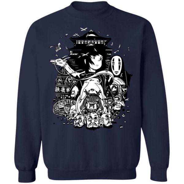 Spirited Away Theatre - Spirited Away Art Collection Sweatshirt Unisex-Apparel, Spirited Away, Spirited Away Theatre, Sweatshirt