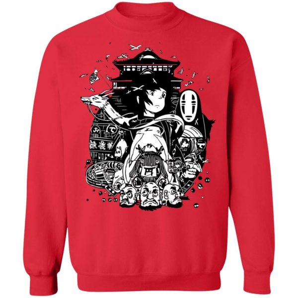 Spirited Away Theatre - Spirited Away Art Collection Sweatshirt Unisex-Apparel, Spirited Away, Spirited Away Theatre, Sweatshirt