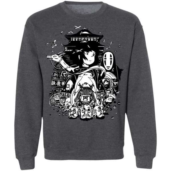 Spirited Away Theatre - Spirited Away Art Collection Sweatshirt Unisex-Apparel, Spirited Away, Spirited Away Theatre, Sweatshirt