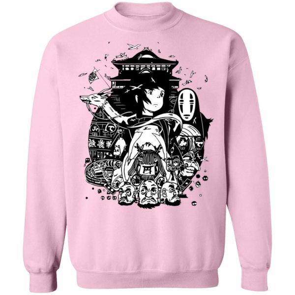 Spirited Away Theatre - Spirited Away Art Collection Sweatshirt Unisex-Apparel, Spirited Away, Spirited Away Theatre, Sweatshirt