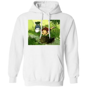 Totoro Anime - My Neighbor Totoro – Playing Mei Hoodie Unisex-Apparel, Hoodie, My Neighbor Totoro, Totoro Anime