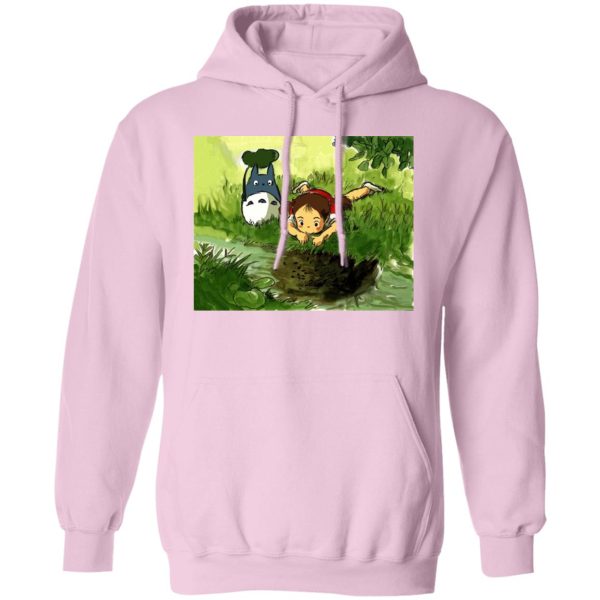 Totoro Anime - My Neighbor Totoro – Playing Mei Hoodie Unisex-Apparel, Hoodie, My Neighbor Totoro, Totoro Anime