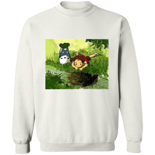 My Neighbor Totoro Satsuki - My Neighbor Totoro – Playing Mei Sweatshirt Unisex-Apparel, My Neighbor Totoro, My Neighbor Totoro Satsuki, Sweatshirt