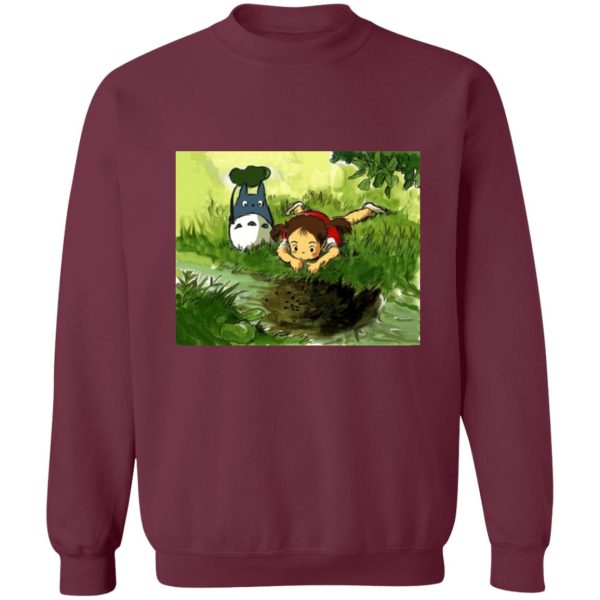 My Neighbor Totoro Satsuki - My Neighbor Totoro – Playing Mei Sweatshirt Unisex-Apparel, My Neighbor Totoro, My Neighbor Totoro Satsuki, Sweatshirt