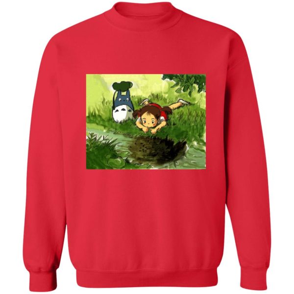 My Neighbor Totoro Satsuki - My Neighbor Totoro – Playing Mei Sweatshirt Unisex-Apparel, My Neighbor Totoro, My Neighbor Totoro Satsuki, Sweatshirt