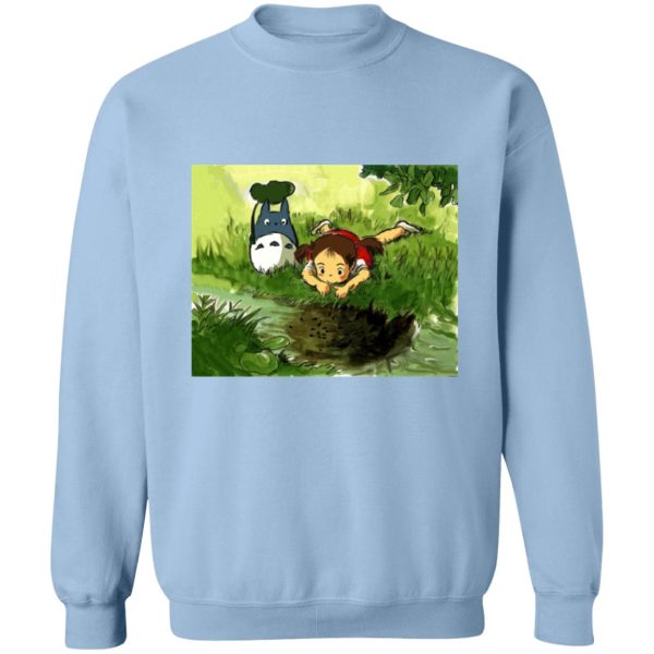 My Neighbor Totoro Satsuki - My Neighbor Totoro – Playing Mei Sweatshirt Unisex-Apparel, My Neighbor Totoro, My Neighbor Totoro Satsuki, Sweatshirt