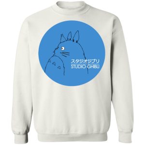 Totoro Concrete Facebook - Studio Ghibli Logo Sweatshirt Unisex-Apparel, My Neighbor Totoro, Sweatshirt, Totoro Concrete Facebook