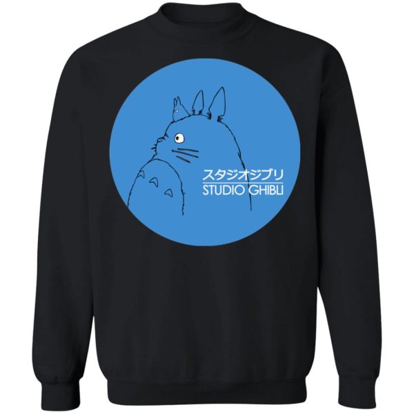 Totoro Concrete Facebook - Studio Ghibli Logo Sweatshirt Unisex-Apparel, My Neighbor Totoro, Sweatshirt, Totoro Concrete Facebook