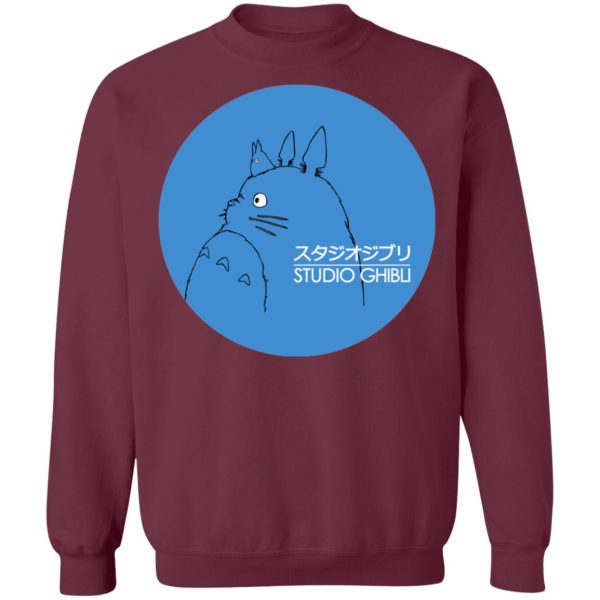 Totoro Concrete Facebook - Studio Ghibli Logo Sweatshirt Unisex-Apparel, My Neighbor Totoro, Sweatshirt, Totoro Concrete Facebook