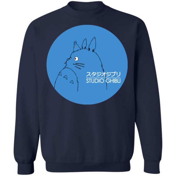 Totoro Concrete Facebook - Studio Ghibli Logo Sweatshirt Unisex-Apparel, My Neighbor Totoro, Sweatshirt, Totoro Concrete Facebook