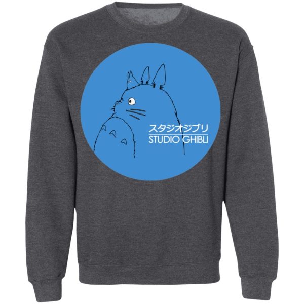 Totoro Concrete Facebook - Studio Ghibli Logo Sweatshirt Unisex-Apparel, My Neighbor Totoro, Sweatshirt, Totoro Concrete Facebook