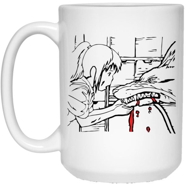 Spirited Away Theaters - Spirited Away – Sen and Haku Mug-Accessories, House Decor, Mug, Spirited Away, Spirited Away Theaters