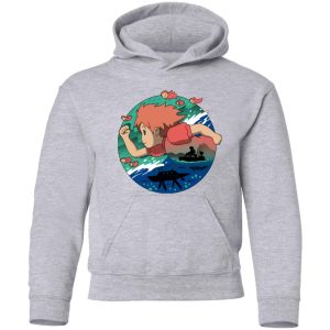 Ponyo Cast - Ponyo’s Journey Hoodie for Kid-Apparel, Hoodie, ponyo, Ponyo Cast