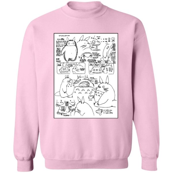 Hayao Miyazaki Totoro - Totoro Original Character Sketch Sweatshirt Unisex-Apparel, Hayao Miyazaki Totoro, My Neighbor Totoro, Sweatshirt