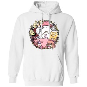 Spirited Away Tattoo - Spirited Away No Face Tea Time Hoodie Unisex-Apparel, Hoodie, kaonashi, Miyazaki Spirited Away, no face, Spirited Away, Spirited Away Live, Spirited Away Tattoo