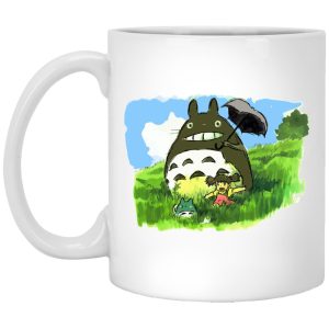 Totoro Cat Bus - My Neighbor Totoro WaterColor Mug-Accessories, House Decor, Mug, My Neighbor Totoro, Totoro Cat Bus