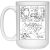 Totoro Original Character Sketch Mug 15Oz