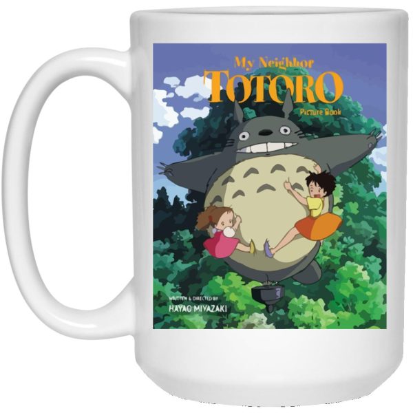 Tom Totoro Concrete - My Neighbor Totoro On The Tree Mug-Accessories, House Decor, Mug, My Neighbor Totoro, Tom Totoro Concrete