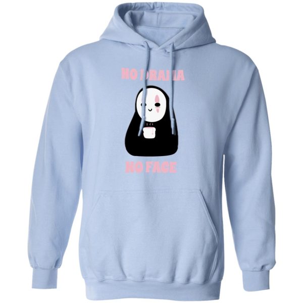 Spirited Away With Puppets - No Drama, No Face Hoodie Unisex-Apparel, Hoodie, kaonashi, no face, Spirited Away, Spirited Away With Puppets