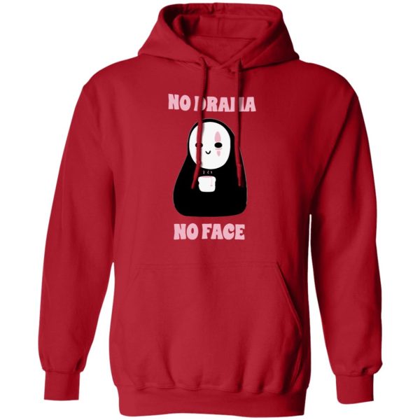 Spirited Away With Puppets - No Drama, No Face Hoodie Unisex-Apparel, Hoodie, kaonashi, no face, Spirited Away, Spirited Away With Puppets