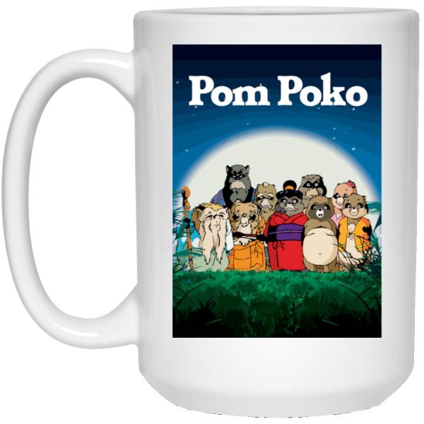 Pom Poko Poster Mug-Accessories, House Decor, Mug