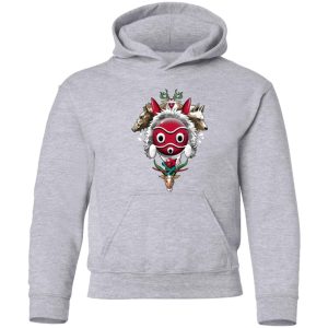 Leper Scene Princess Mononoke - Princess Mononoke – The Forest Protectors Hoodie for Kid-Apparel, Hoodie, Leper Scene Princess Mononoke, princess mononoke