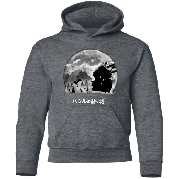 Howl From Howl's Moving Castle - Howl’s Moving Castle – Walking in the Night Hoodie for Kid-Apparel, Hoodie, Howl From Howl's Moving Castle, Howl's Moving Castle