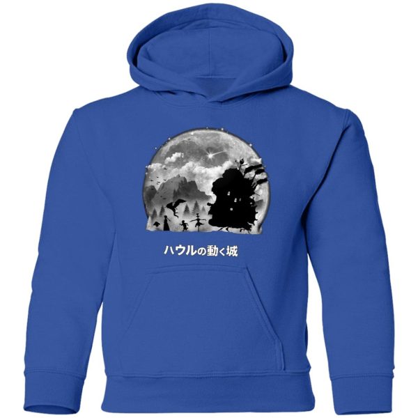 Howl From Howl's Moving Castle - Howl’s Moving Castle – Walking in the Night Hoodie for Kid-Apparel, Hoodie, Howl From Howl's Moving Castle, Howl's Moving Castle