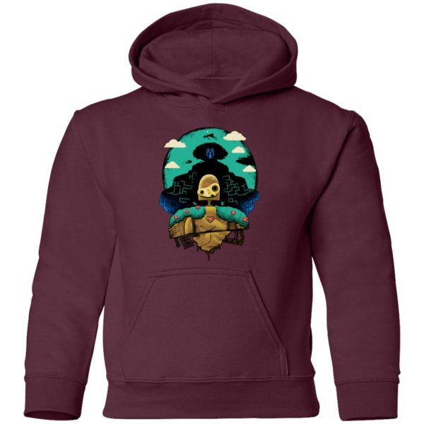 Laputa Castle In The Sky Cast - Laputa: Castle in The Sky and Warrior Robot Hoodie for Kid-Apparel, Hoodie, Laputa Castle In The Sky Cast, Laputa: Castle in the Sky