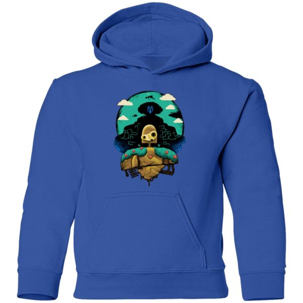 Laputa Castle In The Sky Cast - Laputa: Castle in The Sky and Warrior Robot Hoodie for Kid-Apparel, Hoodie, Laputa Castle In The Sky Cast, Laputa: Castle in the Sky