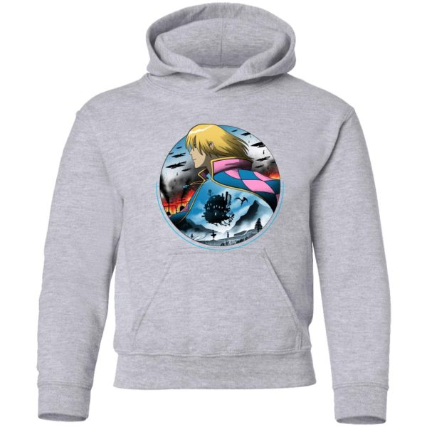 Howl's Moving Castle Wallpaper - Howl’s Moving Castle – The Journey Hoodie for Kid-Apparel, Hoodie, Howl's Moving Castle, Howl's Moving Castle Wallpaper