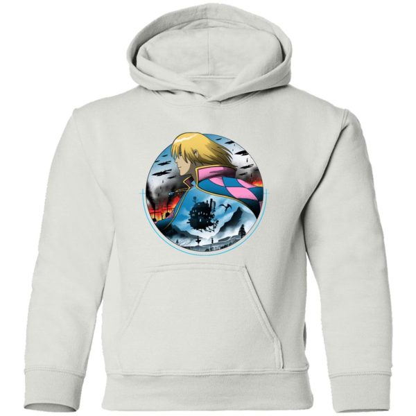 Howl's Moving Castle Wallpaper - Howl’s Moving Castle – The Journey Hoodie for Kid-Apparel, Hoodie, Howl's Moving Castle, Howl's Moving Castle Wallpaper