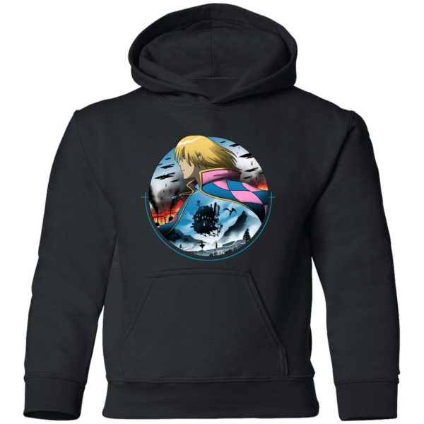 Howl's Moving Castle Wallpaper - Howl’s Moving Castle – The Journey Hoodie for Kid-Apparel, Hoodie, Howl's Moving Castle, Howl's Moving Castle Wallpaper