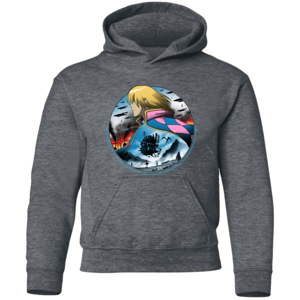 Howl's Moving Castle Wallpaper - Howl’s Moving Castle – The Journey Hoodie for Kid-Apparel, Hoodie, Howl's Moving Castle, Howl's Moving Castle Wallpaper