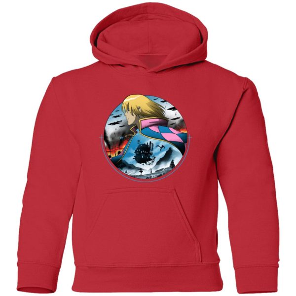 Howl's Moving Castle Wallpaper - Howl’s Moving Castle – The Journey Hoodie for Kid-Apparel, Hoodie, Howl's Moving Castle, Howl's Moving Castle Wallpaper