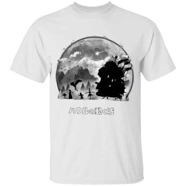 Howl's Moving Castle English Cast - Howl’s Moving Castle – Walking in the Night T Shirt for Kid-Apparel, Howl's Moving Castle, Howl's Moving Castle English Cast, Tshirt