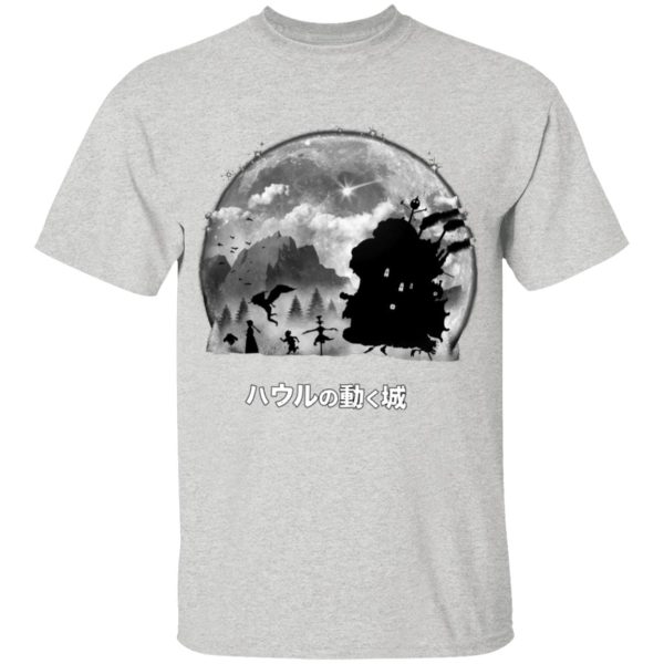 Howl's Moving Castle English Cast - Howl’s Moving Castle – Walking in the Night T Shirt for Kid-Apparel, Howl's Moving Castle, Howl's Moving Castle English Cast, Tshirt