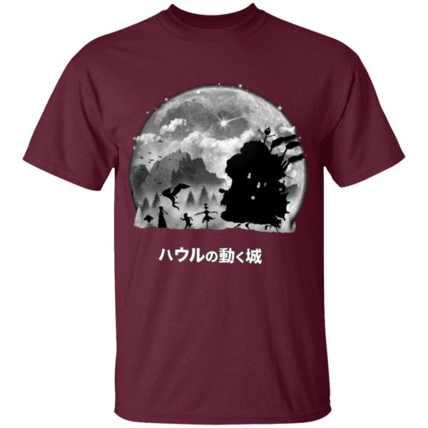 Howl's Moving Castle English Cast - Howl’s Moving Castle – Walking in the Night T Shirt for Kid-Apparel, Howl's Moving Castle, Howl's Moving Castle English Cast, Tshirt