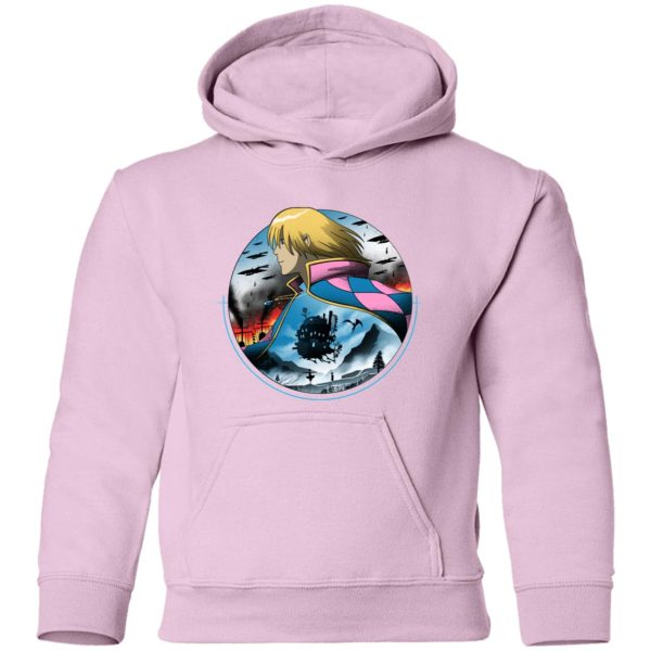 Howl's Moving Castle Wallpaper - Howl’s Moving Castle – The Journey Hoodie for Kid-Apparel, Hoodie, Howl's Moving Castle, Howl's Moving Castle Wallpaper