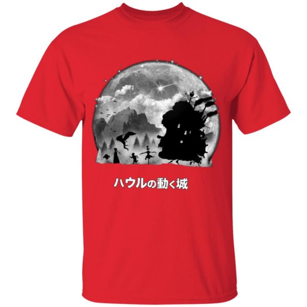 Howl's Moving Castle English Cast - Howl’s Moving Castle – Walking in the Night T Shirt for Kid-Apparel, Howl's Moving Castle, Howl's Moving Castle English Cast, Tshirt