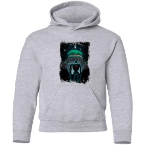 Laputa Castle In The Sky Book - Laputa: Castle in The Sky Night Time Hoodie for Kid-Apparel, Hoodie, Laputa Castle In The Sky Book, Laputa: Castle in the Sky