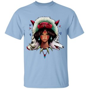 Princess Mononoke Princess - Mononoke: The Wolf Princess T Shirt for Kid-Apparel, princess mononoke, Princess Mononoke Princess, Tshirt