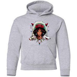 Princess Mononoke - Mononoke: The Wolf Princess Hoodie for Kid-Apparel, Hoodie, princess mononoke