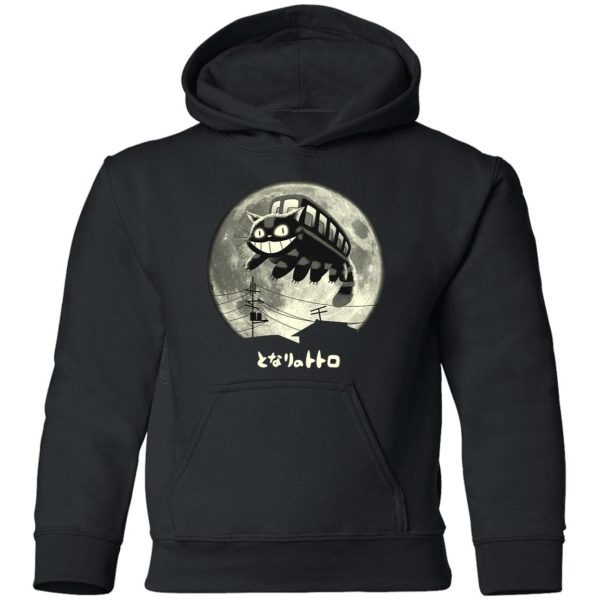 Stuffed Totoro - Cat Bus in The Sky Hoodie for Kid-Apparel, Hoodie, My Neighbor Totoro, Stuffed Totoro